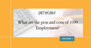 pros and cons of 1099 employment